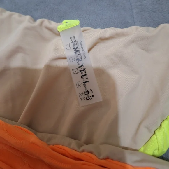 NWT Zaful Neon Bikini - Picture 2 of 6